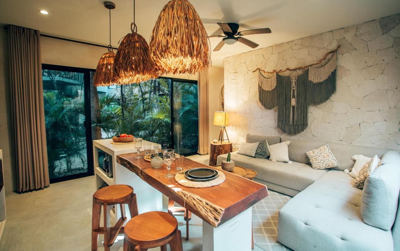 Vida Boho Apart 3 With Special Fee To Access Hotel Bardo Тулум Екстериор снимка